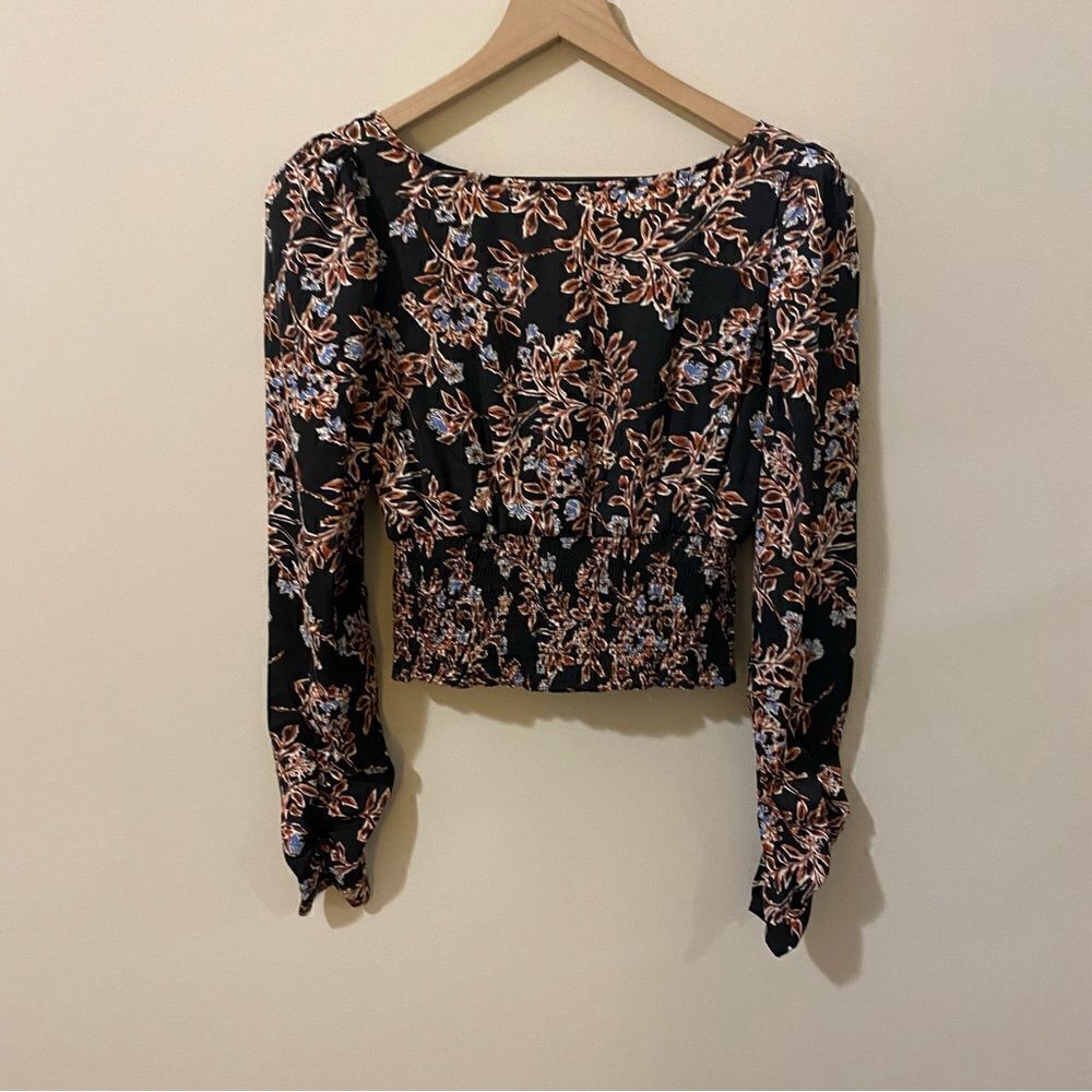 Free People Santiago Scoop Neck Printed Top - Picture 8 of 16